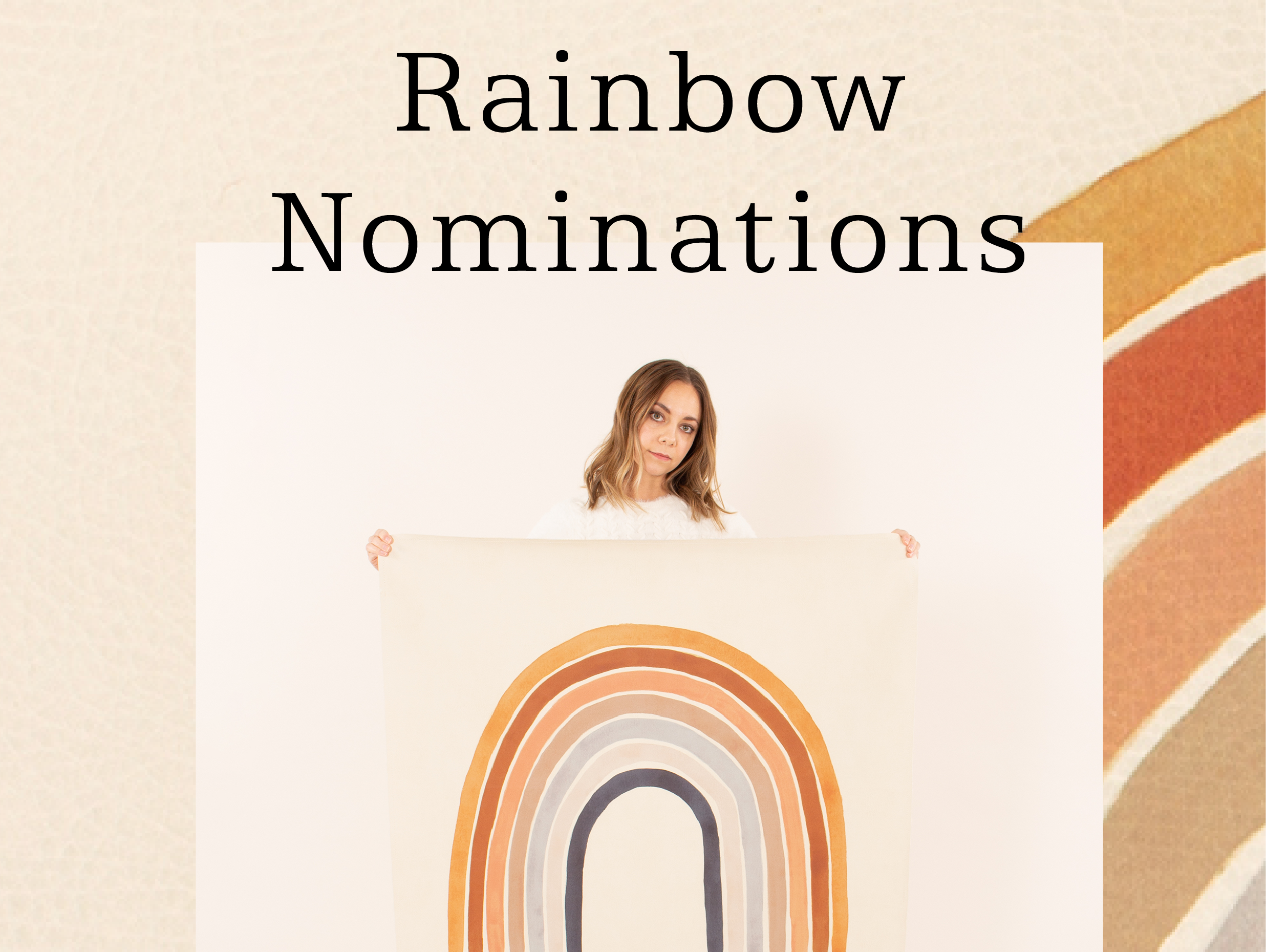 Giving Tuesday Rainbow Mini Mat Nominations