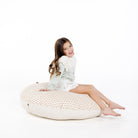 Bloom (on sale) / Circle@kid sitting on the bloom circle floor cushion
