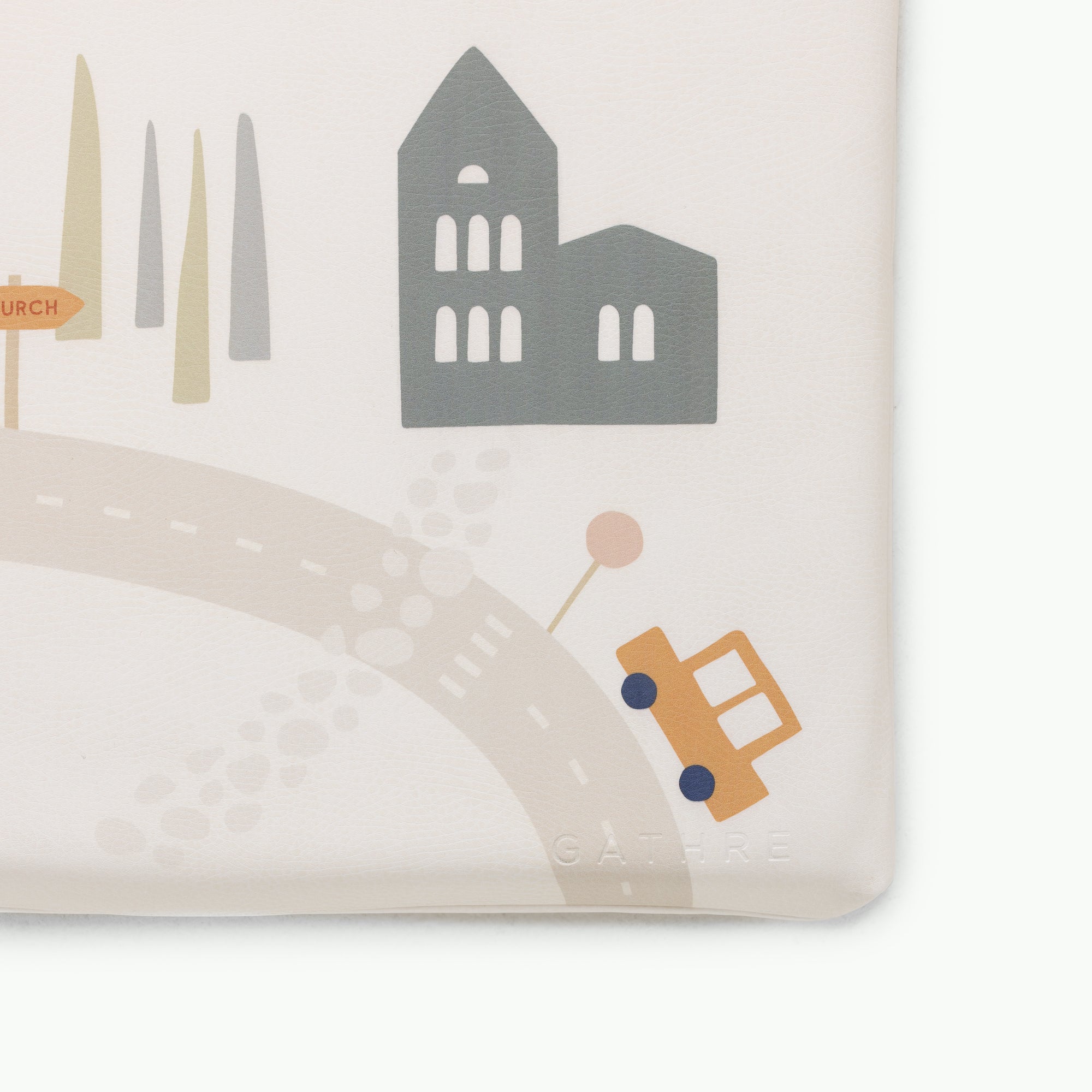 Boulevard@Gathre Logo Deboss on Padded Mini+