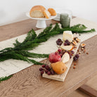 Cantata (on sale)@overhead of cantata table runner on a table