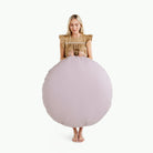 Fable (on sale) / Circle@woman holding up the fable circle floor cushion