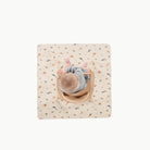 Dinosauria@overhead of baby in a highchair