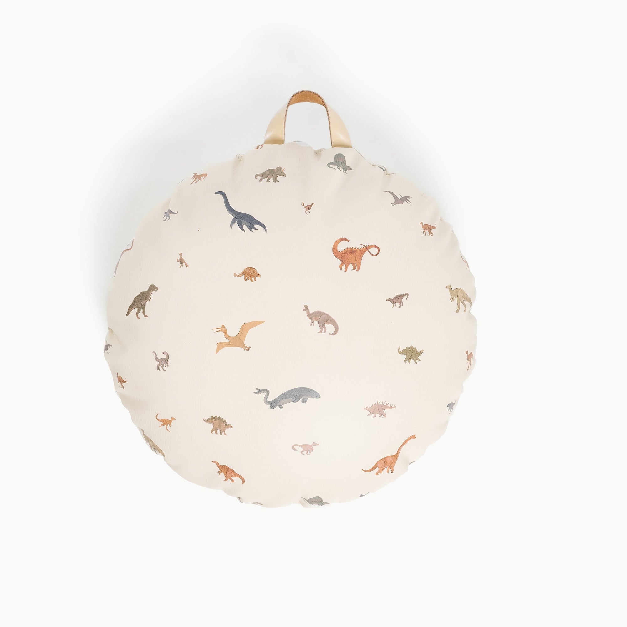 Dinosauria (on sale) / Circle@detail image of mini floor cushion