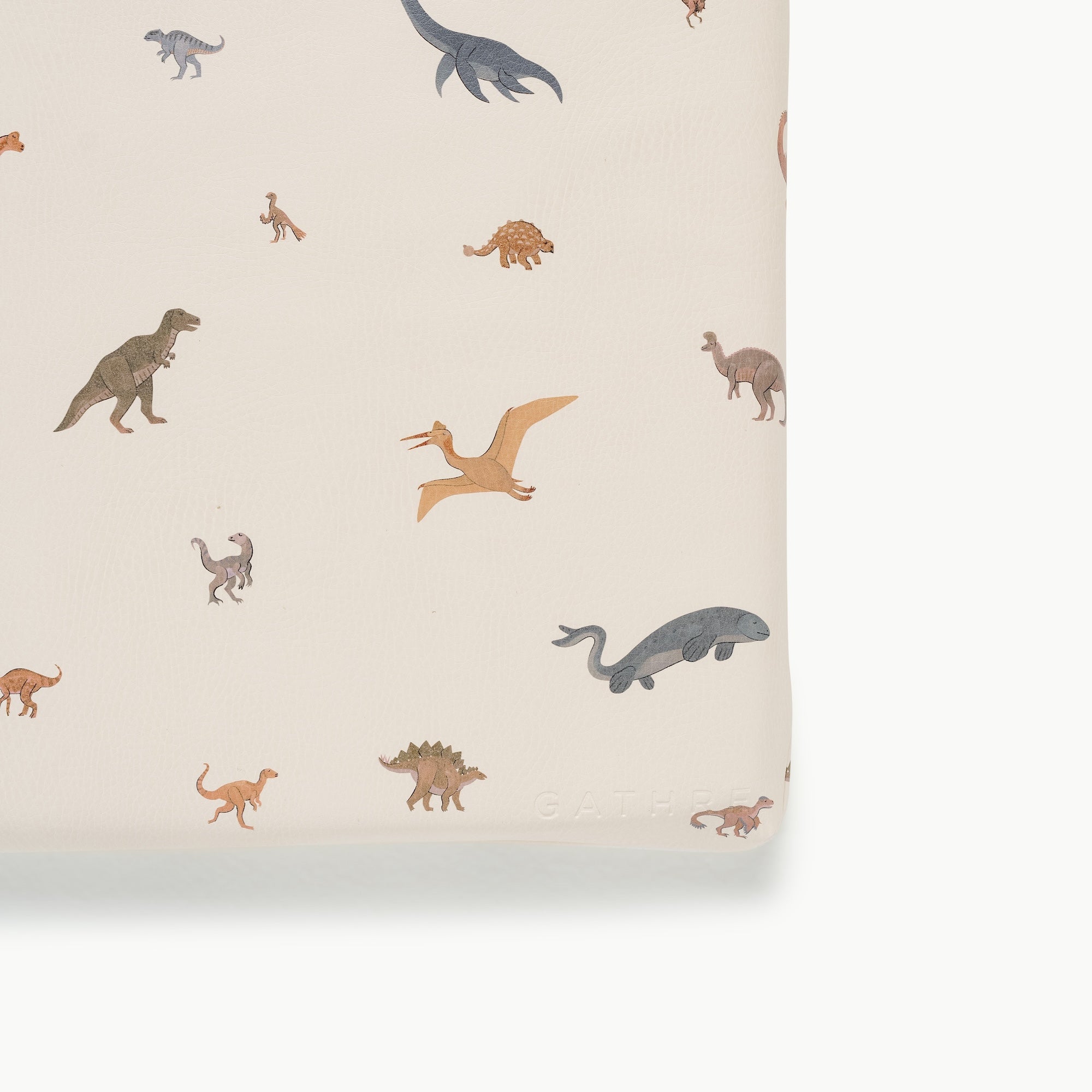 Dinosauria (on sale)@deboss detail on padded micro