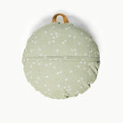 Flora / Circle@zipper detail on mini cushion