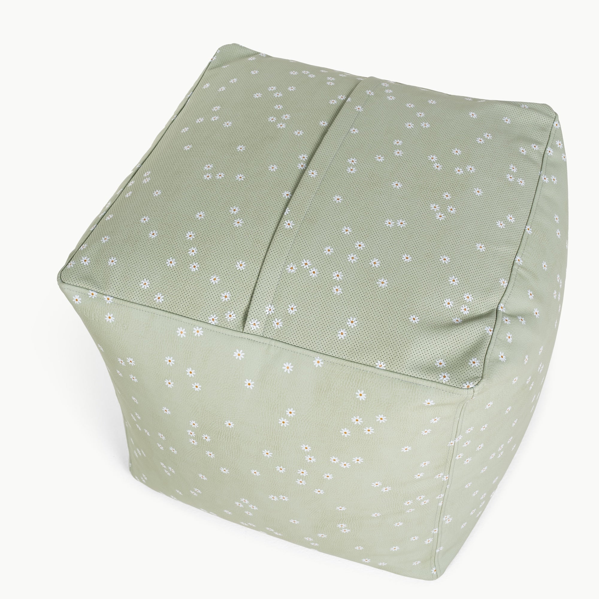 Flora (on sale)@zipper detail on pouf