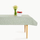 Flora@tablecloth side view