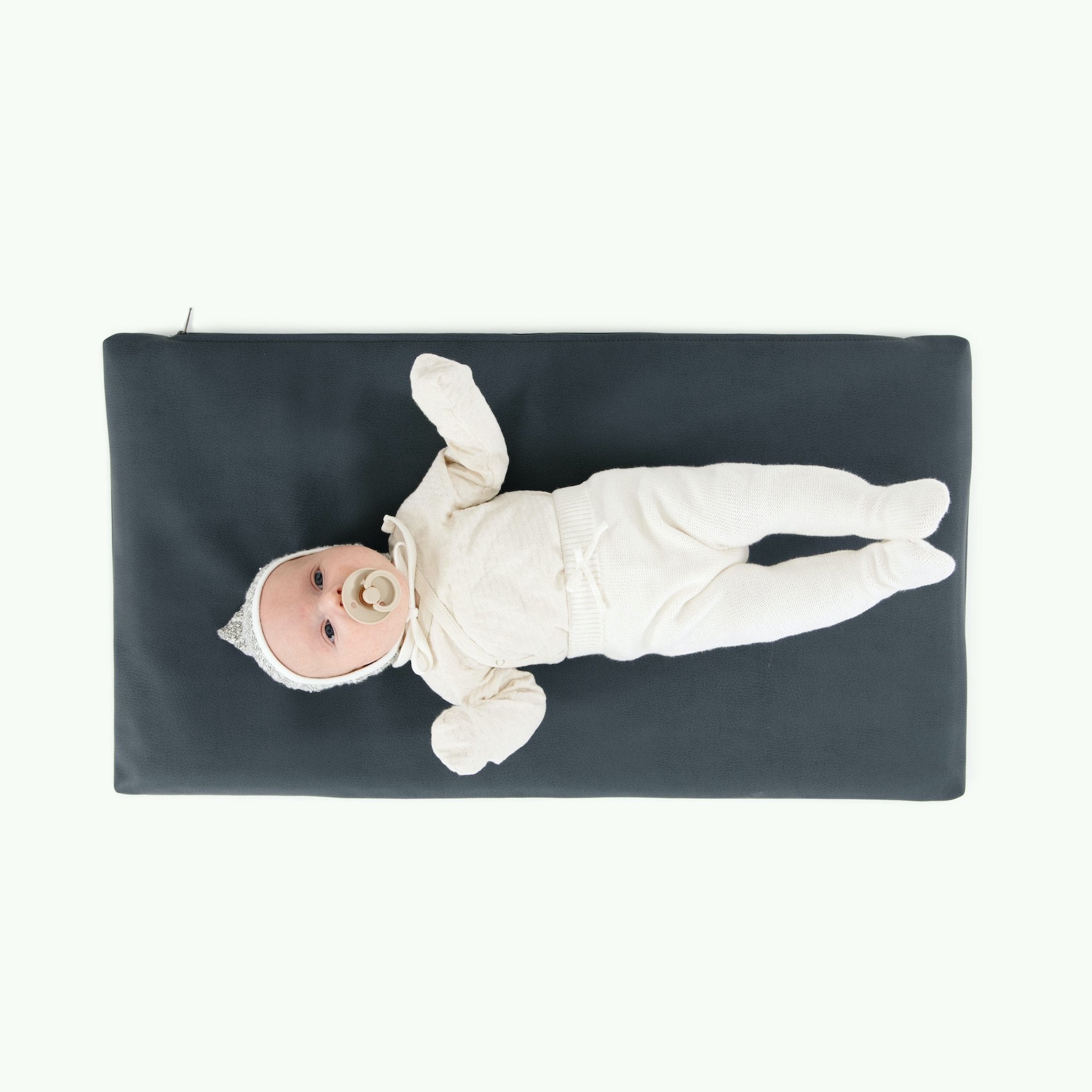 Nightfall (on sale)@overhead image of baby on nightfall padded micro+