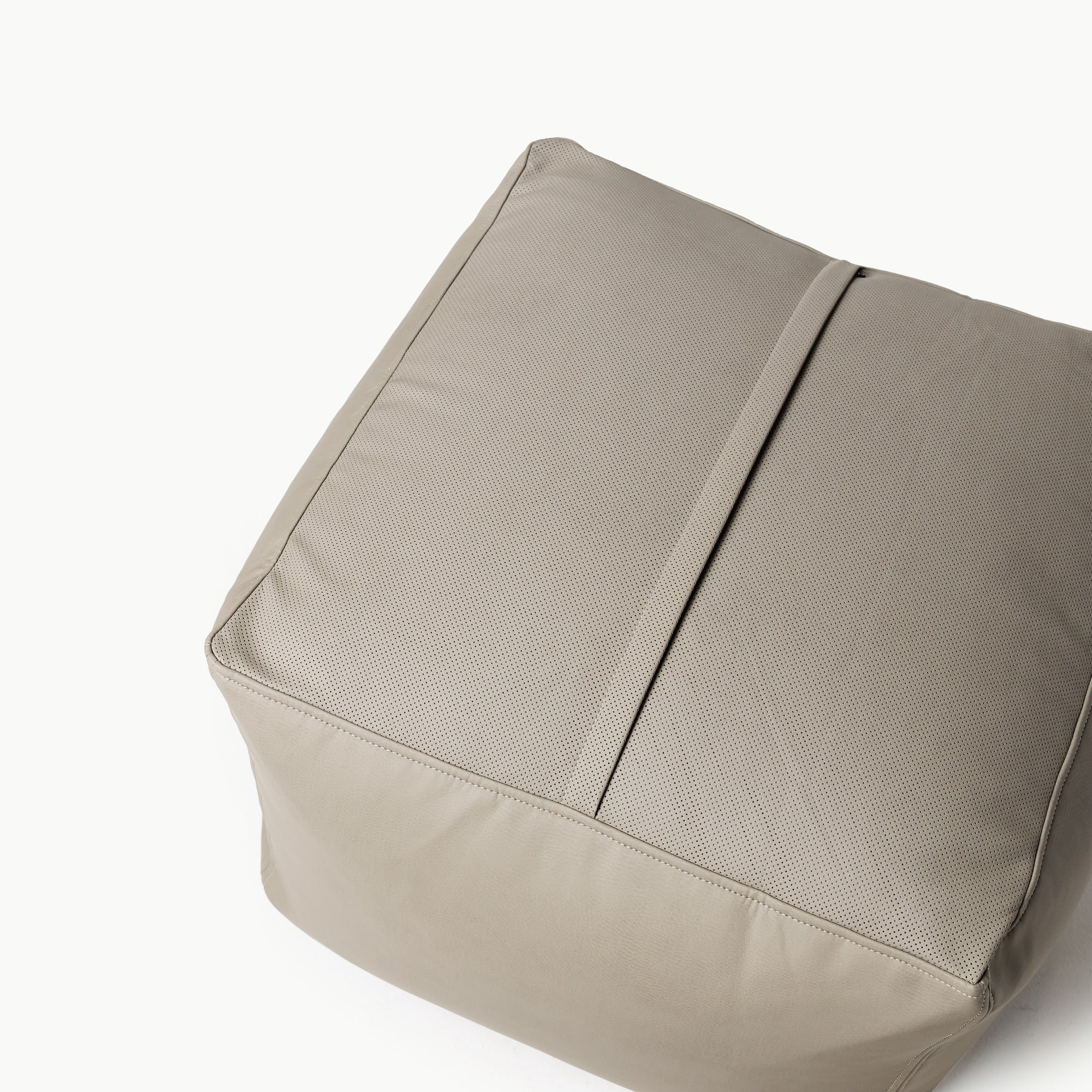 Grove (on sale)@perforated bottom on the grove square pouf