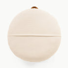 Ivory / Circle@back detail of the Ivory Circle Floor Cushion