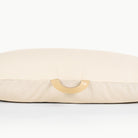 Ivory / Square@handle detail of the Ivory  Floor Cushion