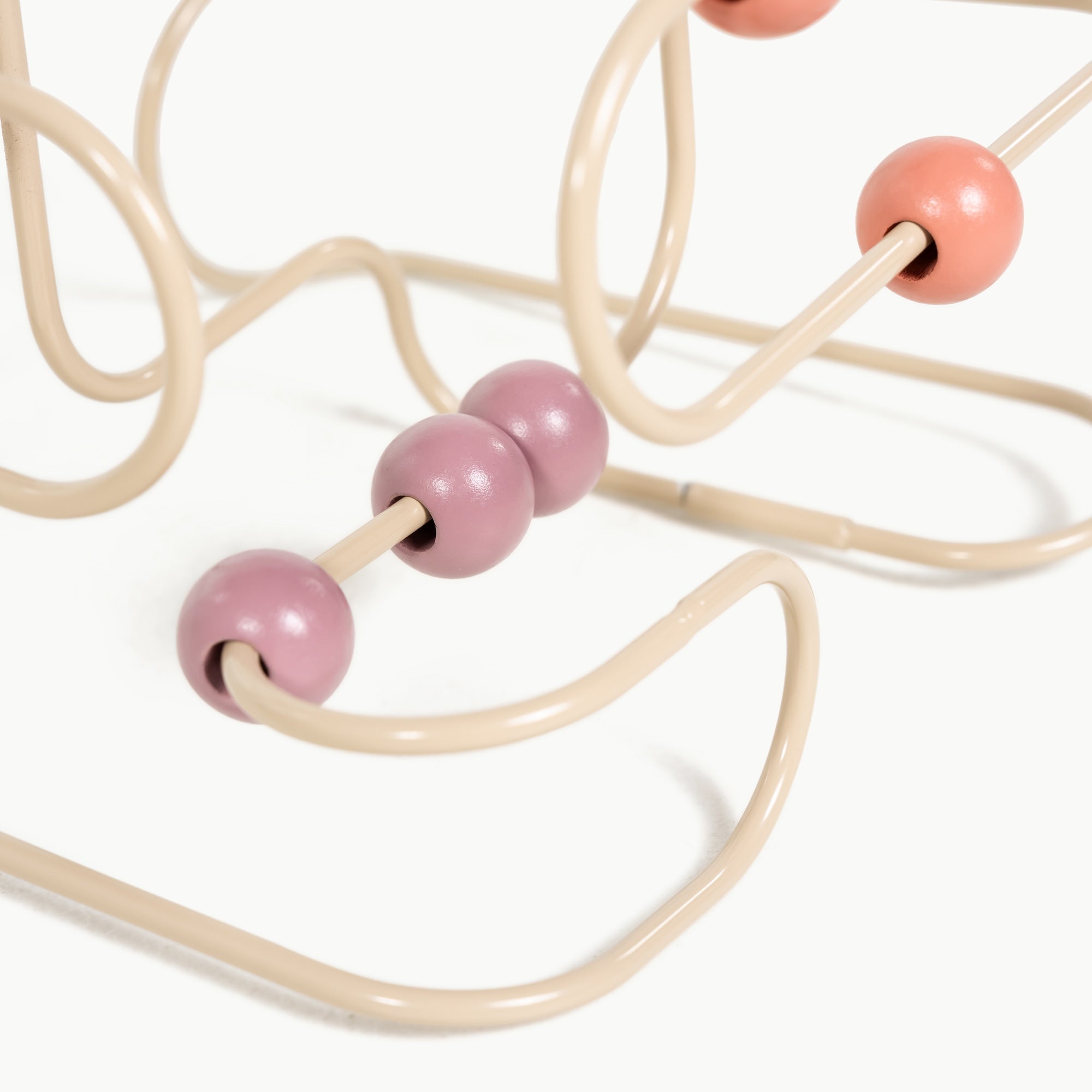 Biscotti / Square@close up of biscotti square bead maze