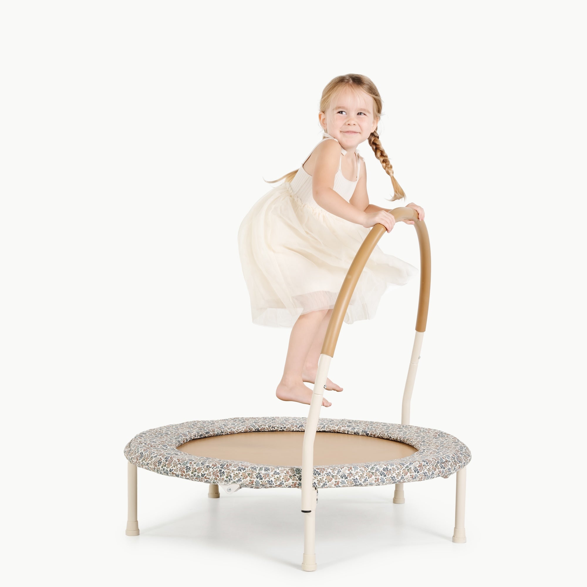 Joanna Bloom@Indoor trampoline for toddlers and young kids designed for everyday play at home