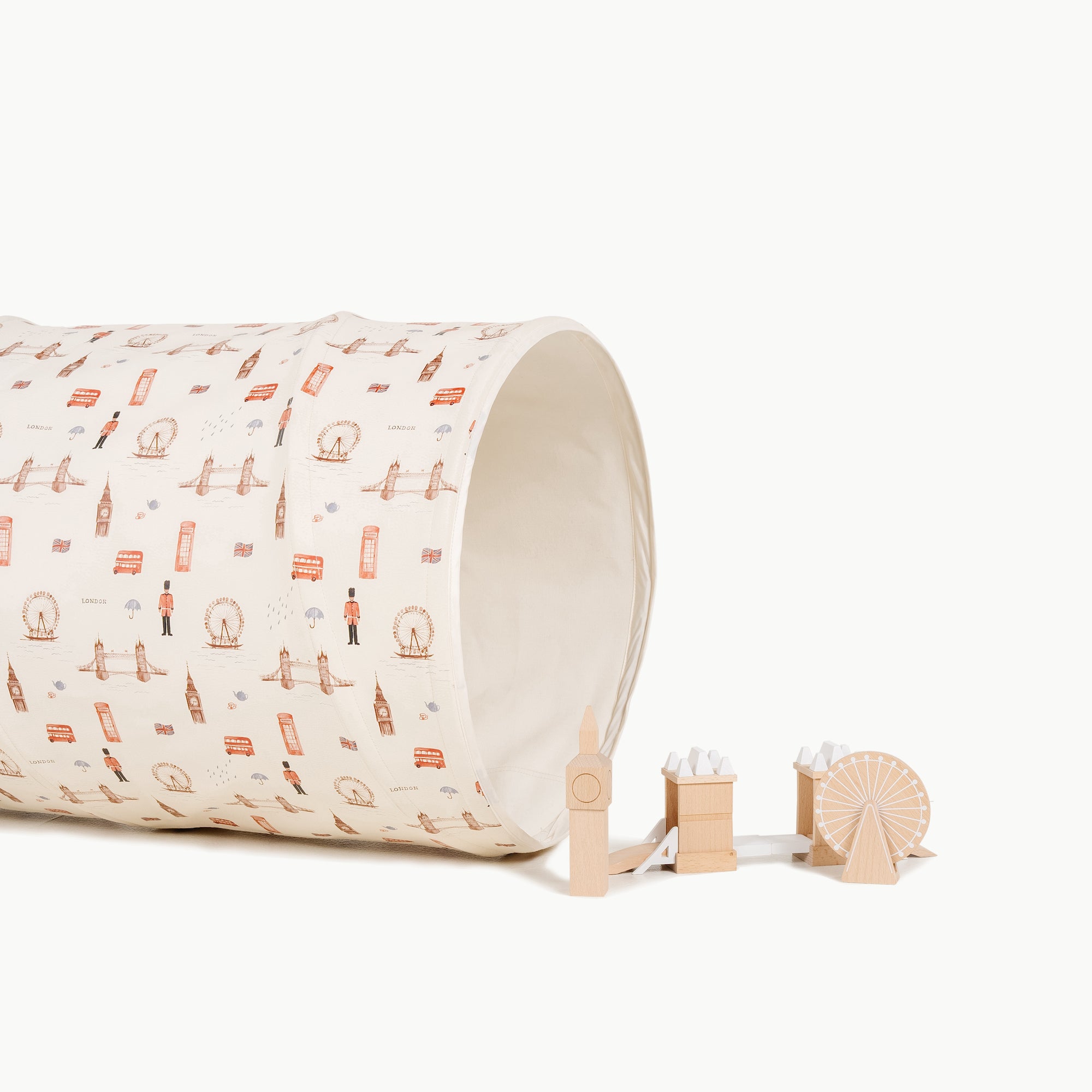 London@london tunnel with toys in front of it