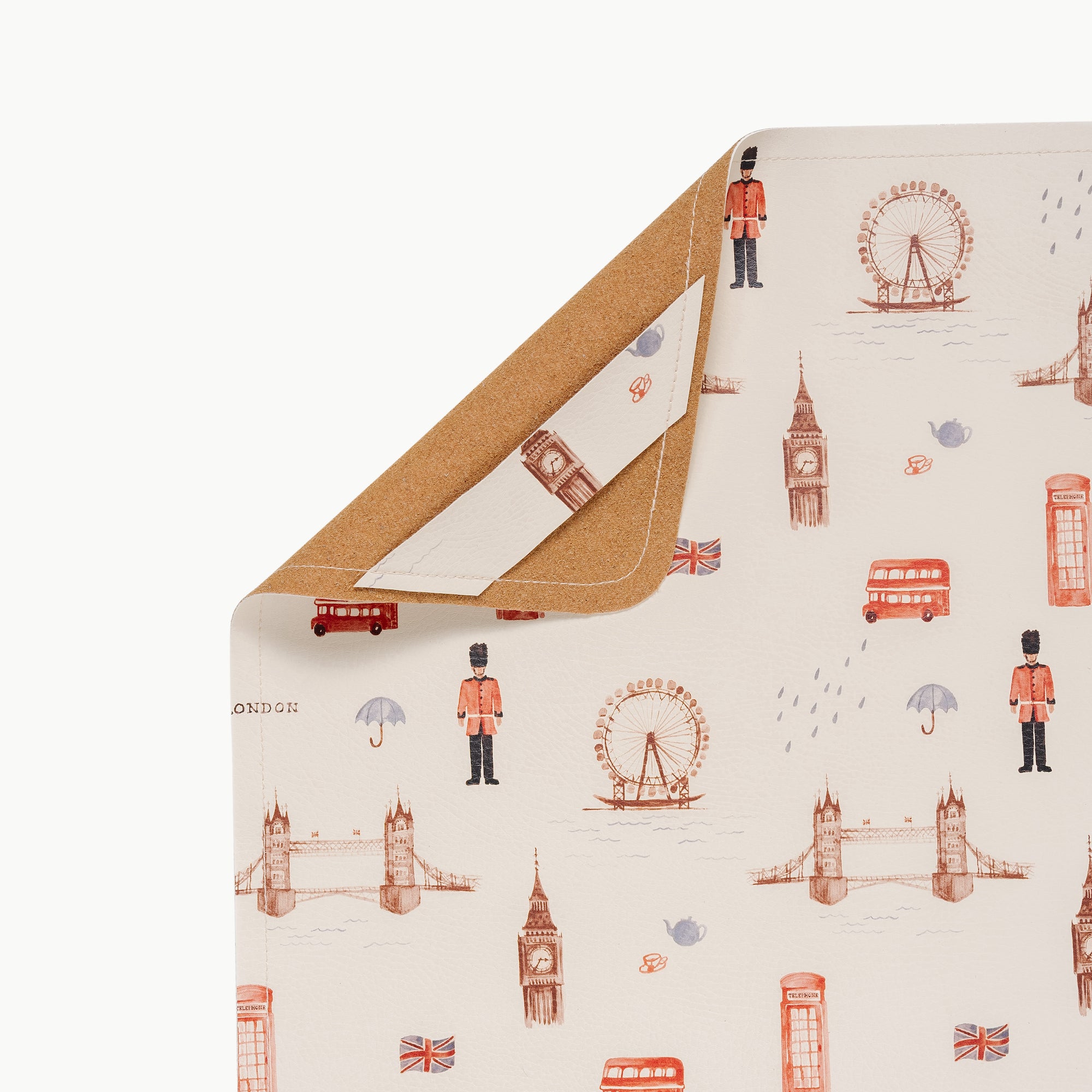 London@hanging tab on the london micro+ mat