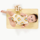 Mellow@baby lying on micro changing mat