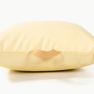 Mellow / Square@handle detail on a mini cushion