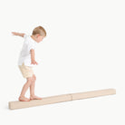 Millet@Kid playing on the Millet Balance Beam