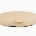 Millet / Circle@handle detail on the Millet Circle Floor Cushion