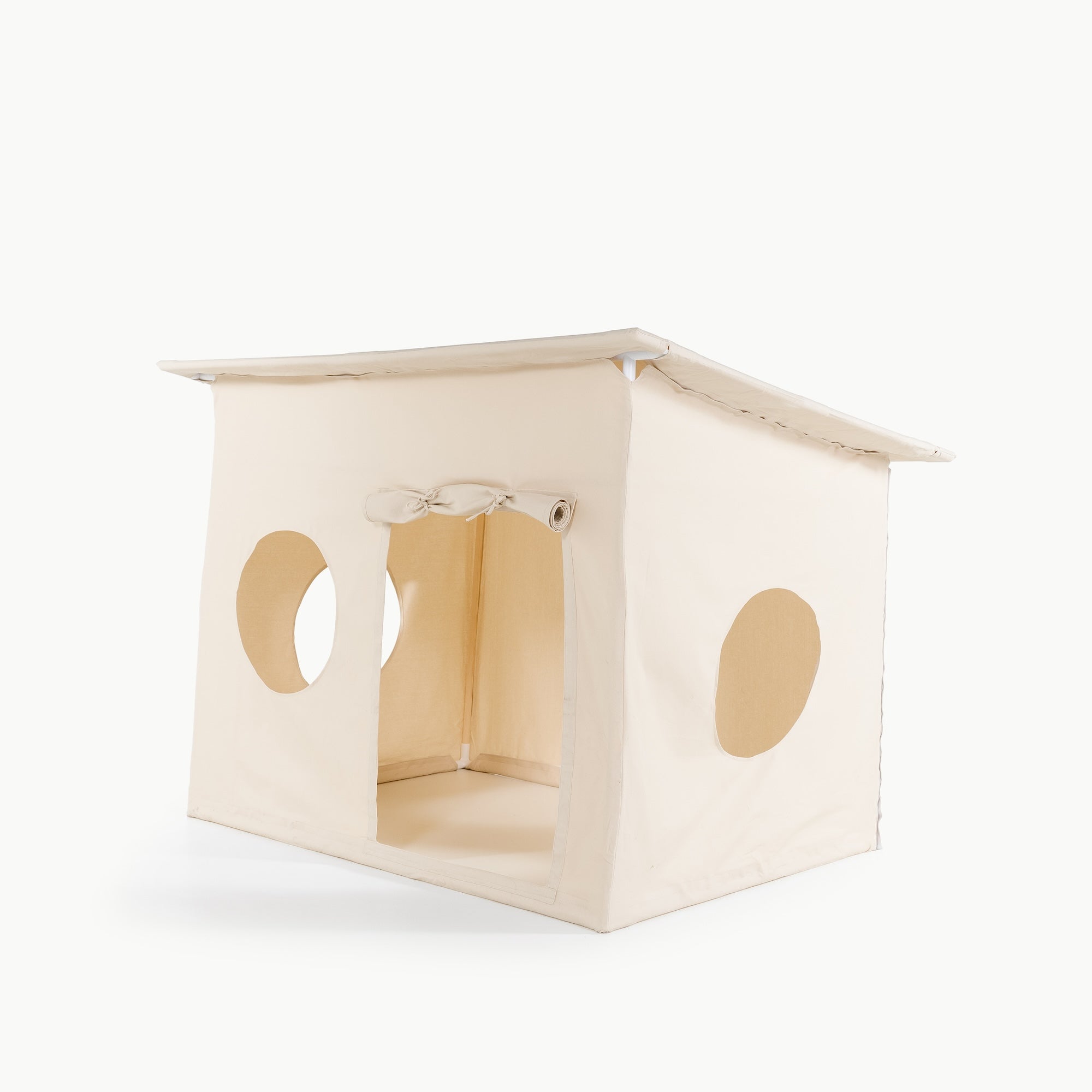 Ivory (on sale)@product shot of the modern play tent