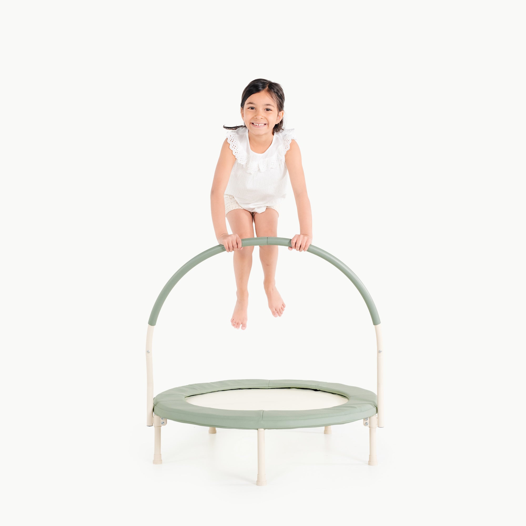 Palm@Indoor trampoline for toddlers and young kids designed for everyday play at home