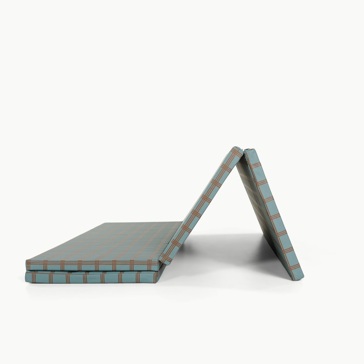 Rustic Plaid@Durable tumbling mats with cushioning for safe landings