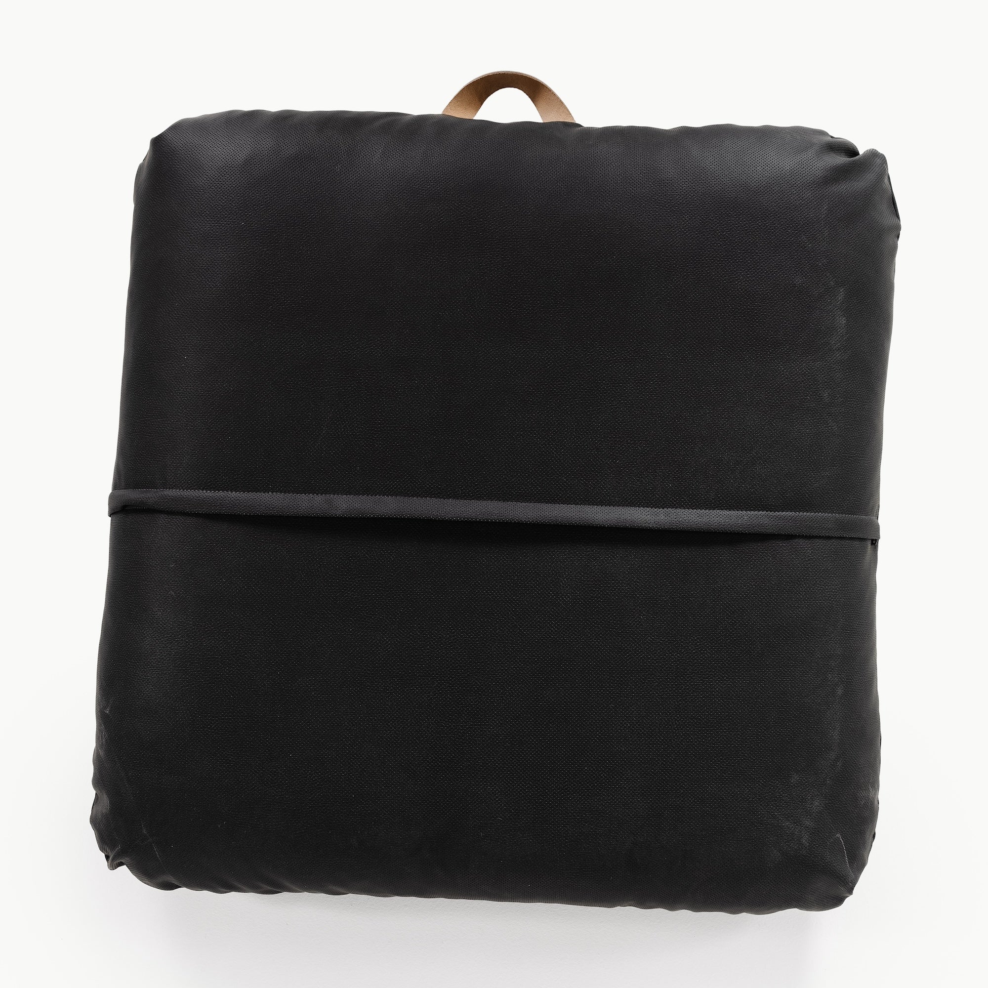 Raven (on sale) / Square@back detail of the Raven Square Floor Cushion