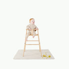 Rook (on sale)@baby in high chair on mat