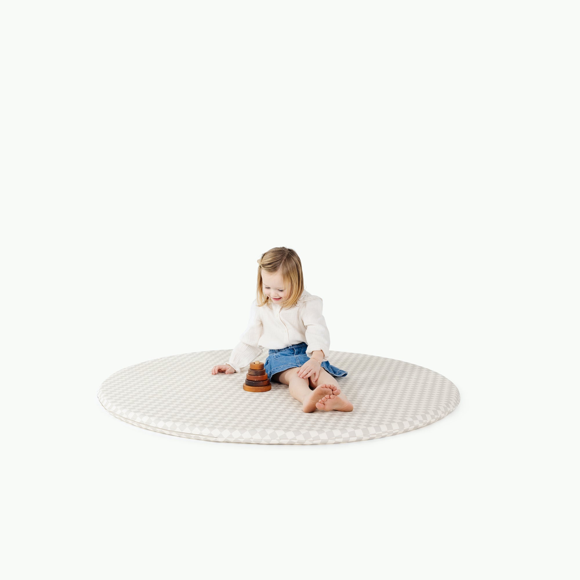 Rook (on sale)@little girl playing on padded mat
