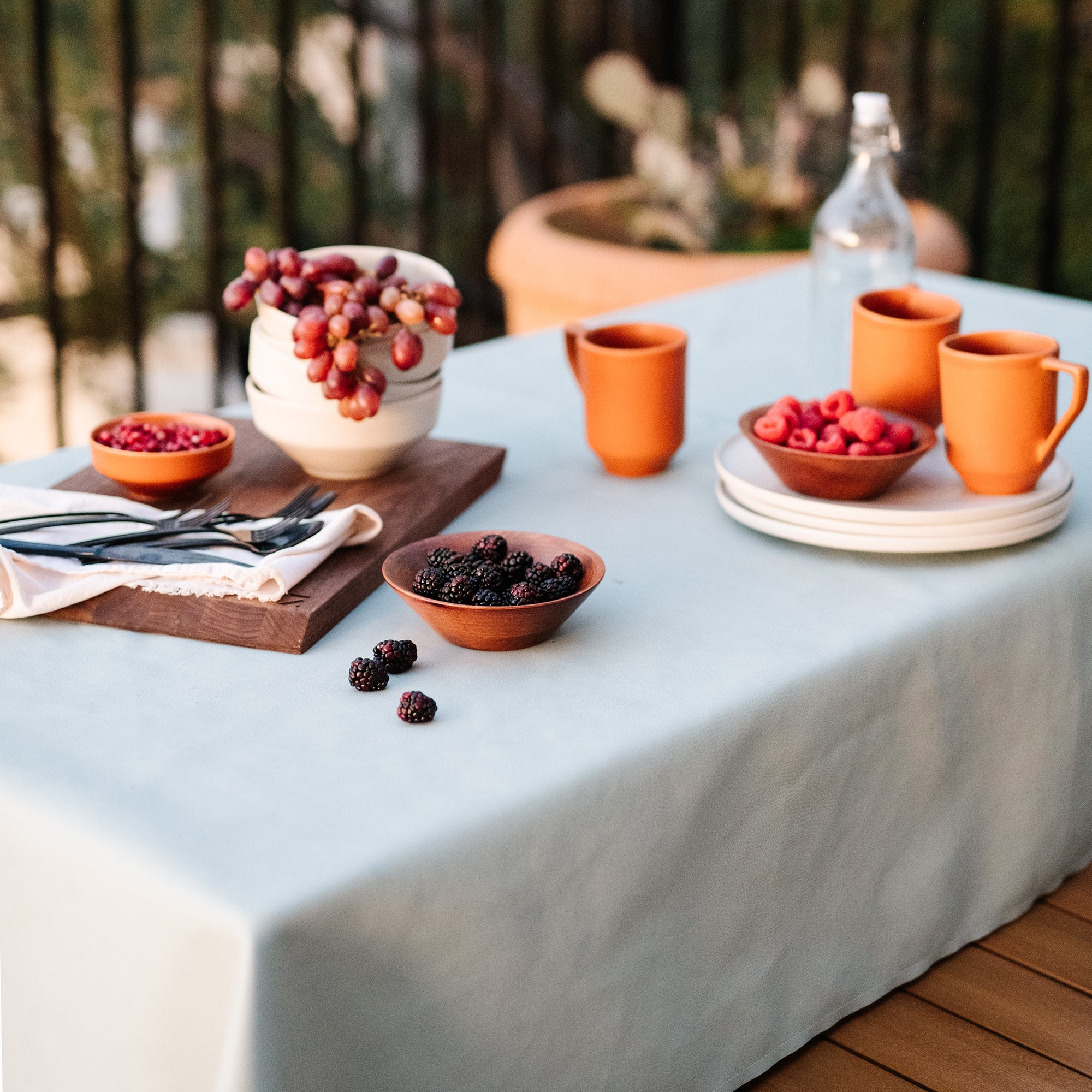 Azure (on sale)@lifestyle image of tablecloth