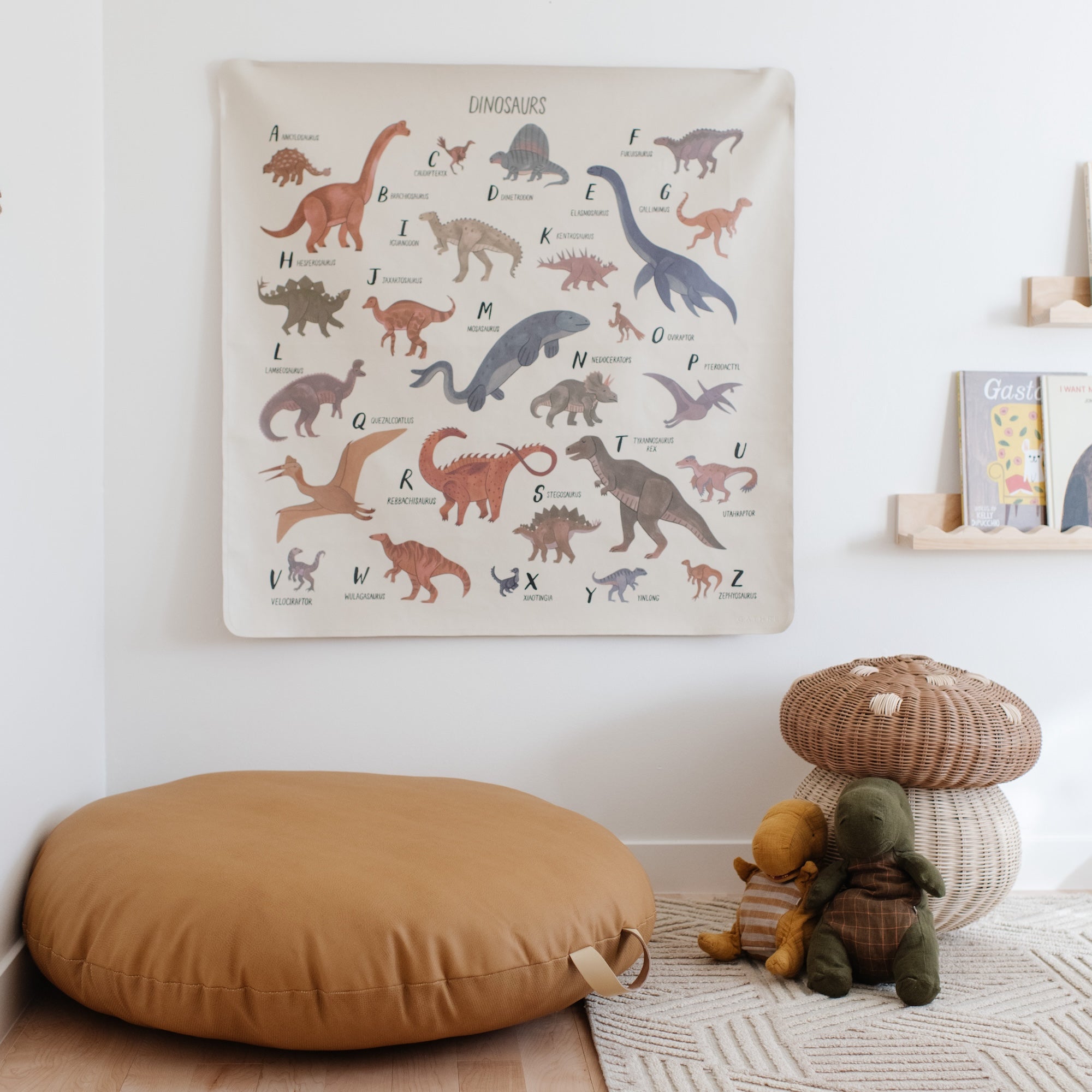 Dinosaur Alphabet (on sale)@lifestyle image of dinosaur alphabet mini