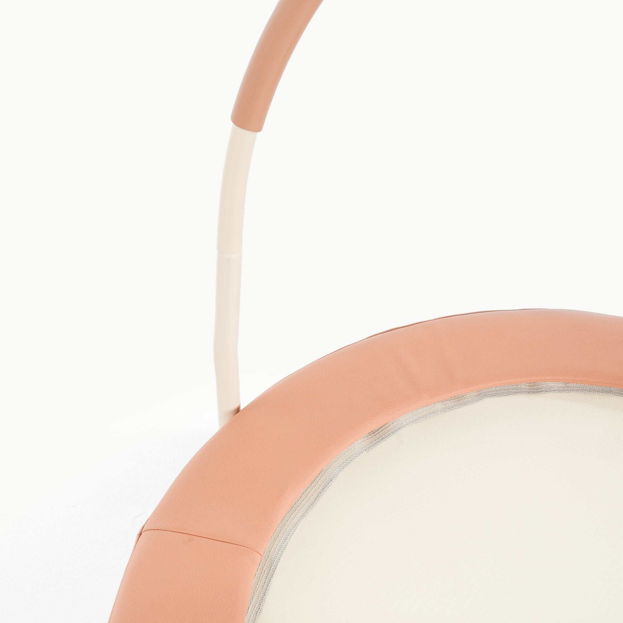 Sunstone@Close-up of durable indoor trampoline designed for toddlers and young children