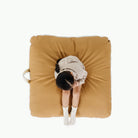 Tassel (on sale) / Square@overhead of girl sitting on cushion