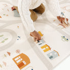 Uptown@Little Boy playing on padded midi+ mat