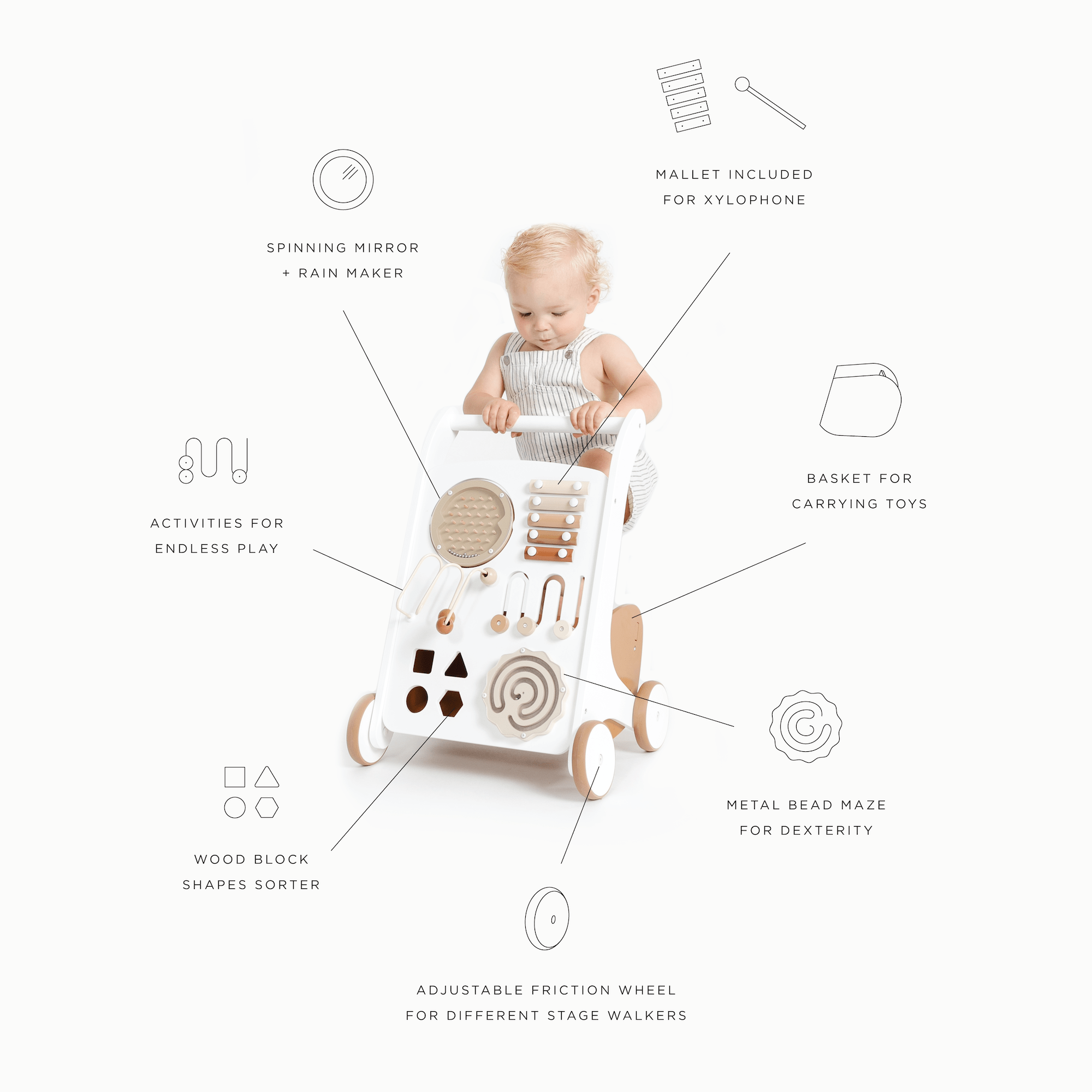 All@Kid pushing Activity Walker