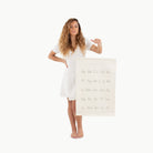 Alphabet@Woman holding the Alphabet Poster