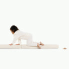 Ivory@Kid crawling along Ivory Balance Beam
