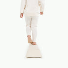 Ivory@Kid walking on Ivory Balance Beam