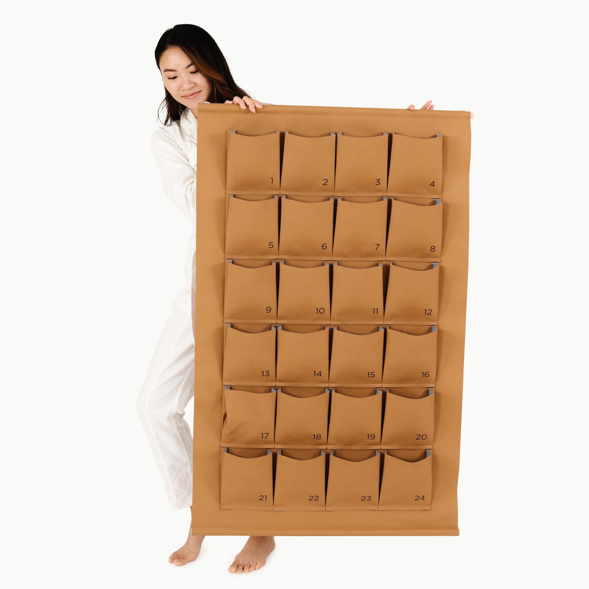 Camel (on sale)@Woman holding the Large Camel Advent Calendar