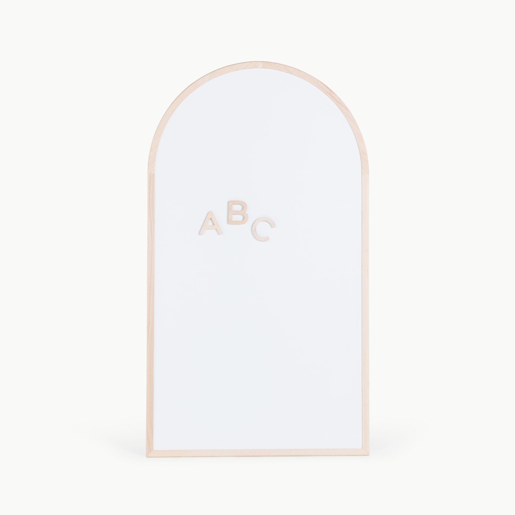 Beech@Whiteboard side of the Chalkboard leaning against a wall