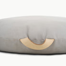 Pewter (on sale) / Circle@Handle on the Pewter Circle Floor Cushion