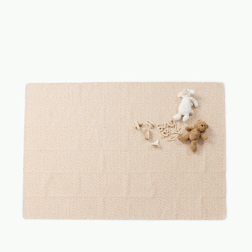 Pebble@Overhead toys sitting on the Pebble Midi+ Mat