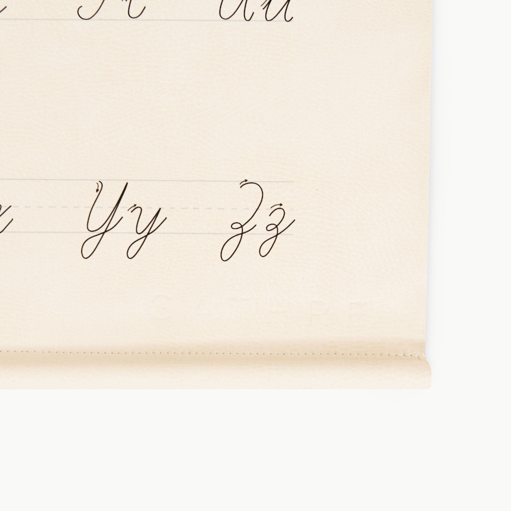 Cursive (on sale)@Dowel detail photo of Cursive Poster