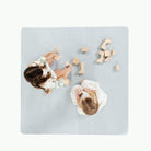 Dawn (on sale) / Square@Overhead of kids playing on the Dawn Midi Square Mat