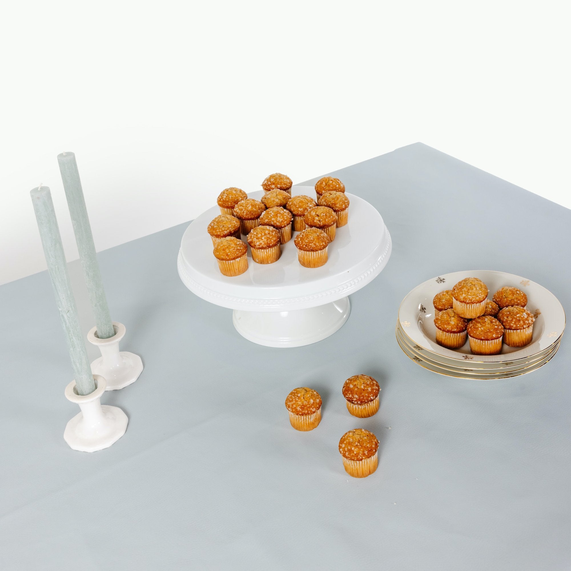 Dawn (on sale)@Overhead Dawn Tablecloth on table