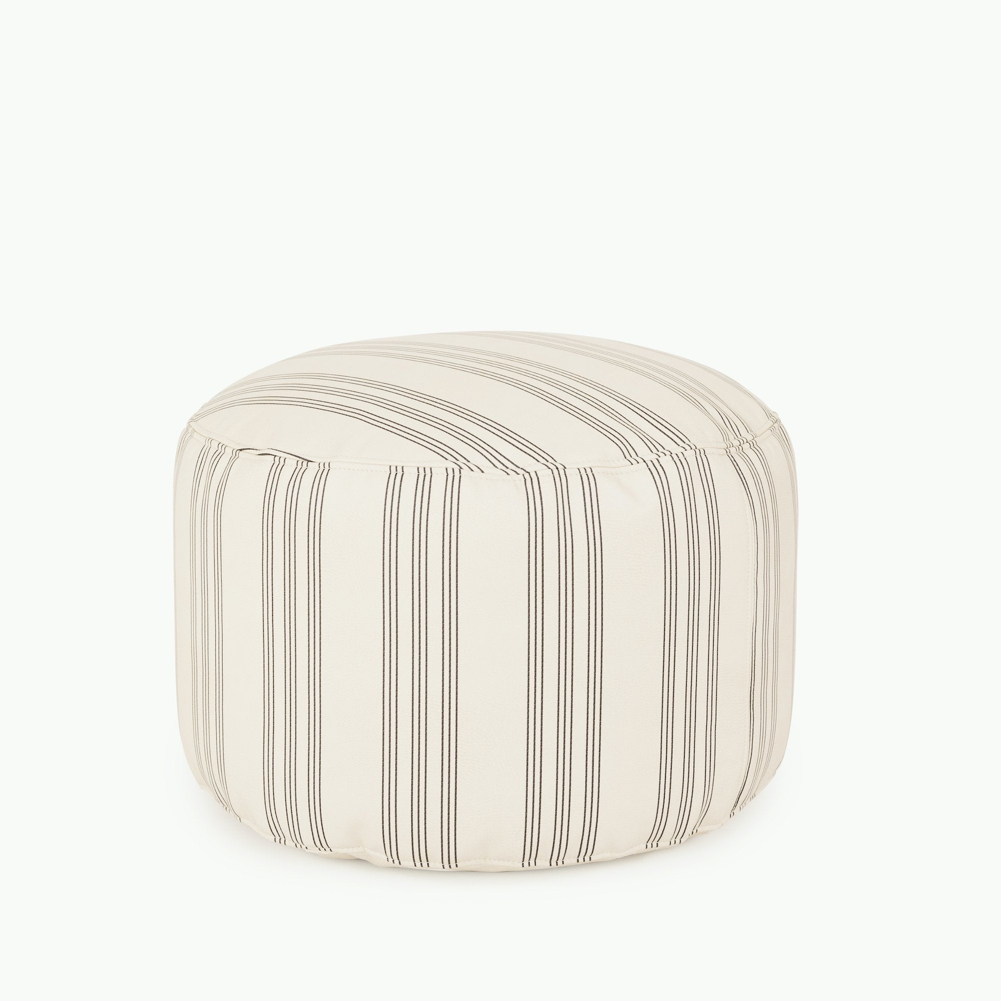 Pencil Stripe (on sale)@The Pencil Stripe Circle Pouf