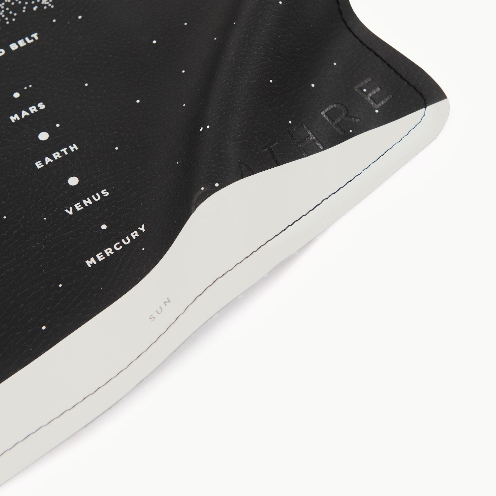 Solar System (on sale)@Gathre deboss detail on the Solar System Mini+ Mat