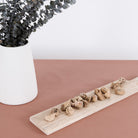 Sienna (on sale)@Overhead Sienna Tablecloth on table