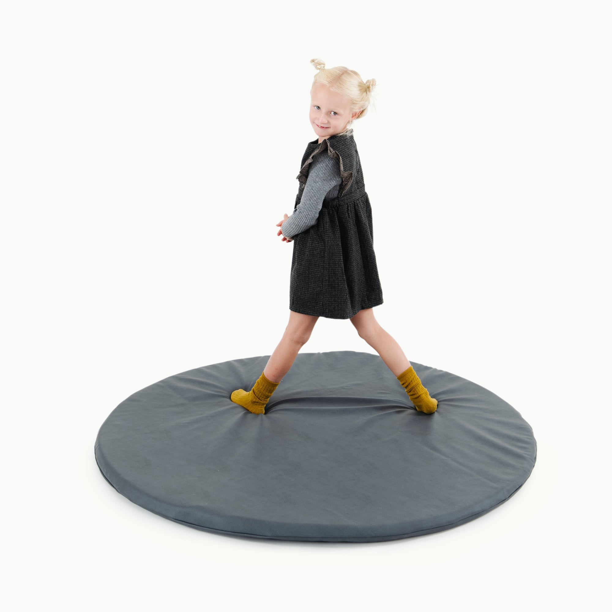 Nightfall (on sale)@kid playing on the nightfall padded midi circle