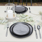 Fog (on sale)@Overhead Fog Tablecloth on table